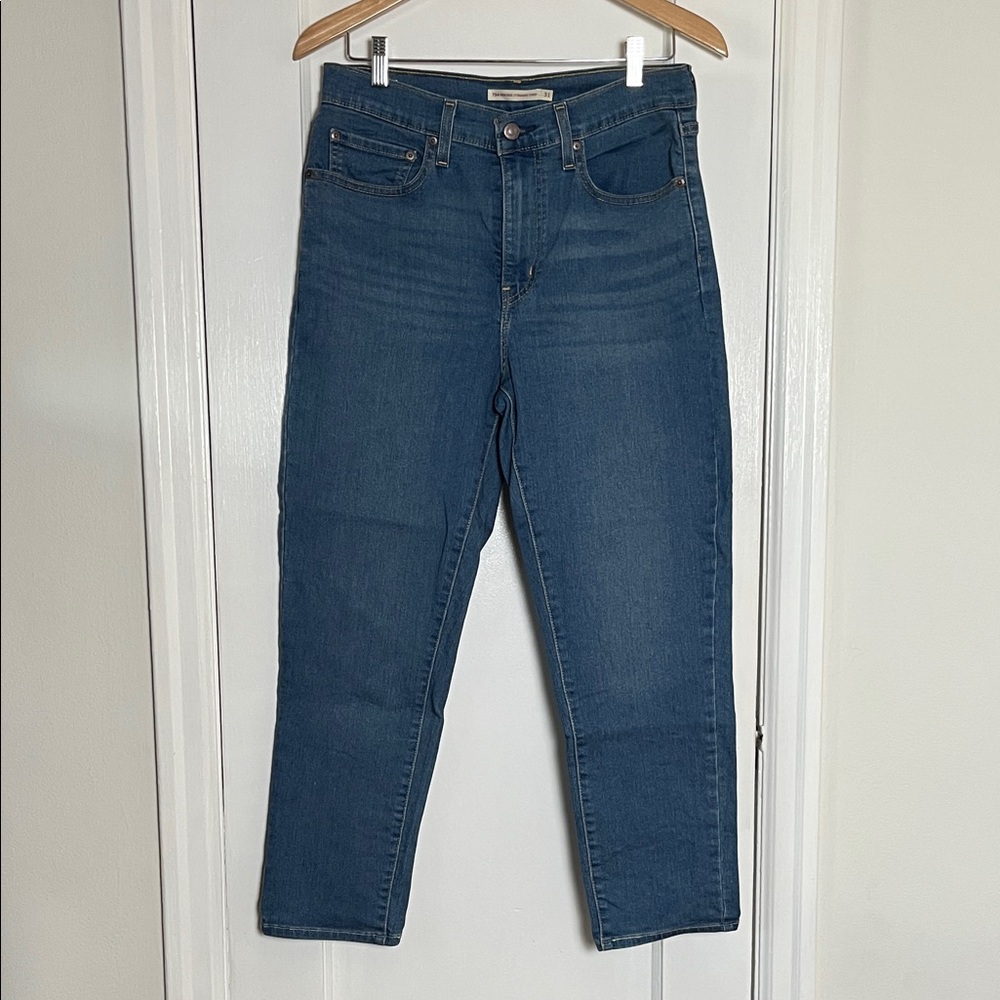 Levi's 724 High Rise Crop 31x26 Jeans ankle